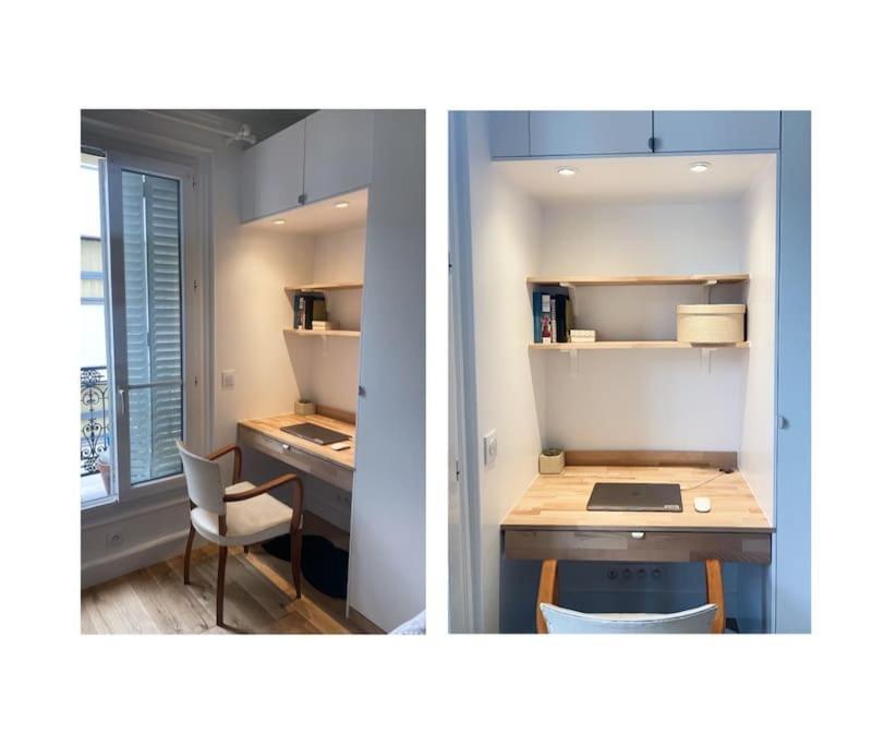 Logement Entier - Appartement Cosy De 2 Pieces Párizs Kültér fotó