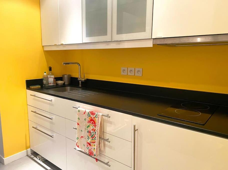 Logement Entier - Appartement Cosy De 2 Pieces Párizs Kültér fotó
