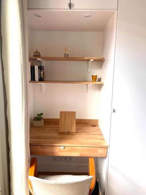 Logement Entier - Appartement Cosy De 2 Pieces Párizs Kültér fotó